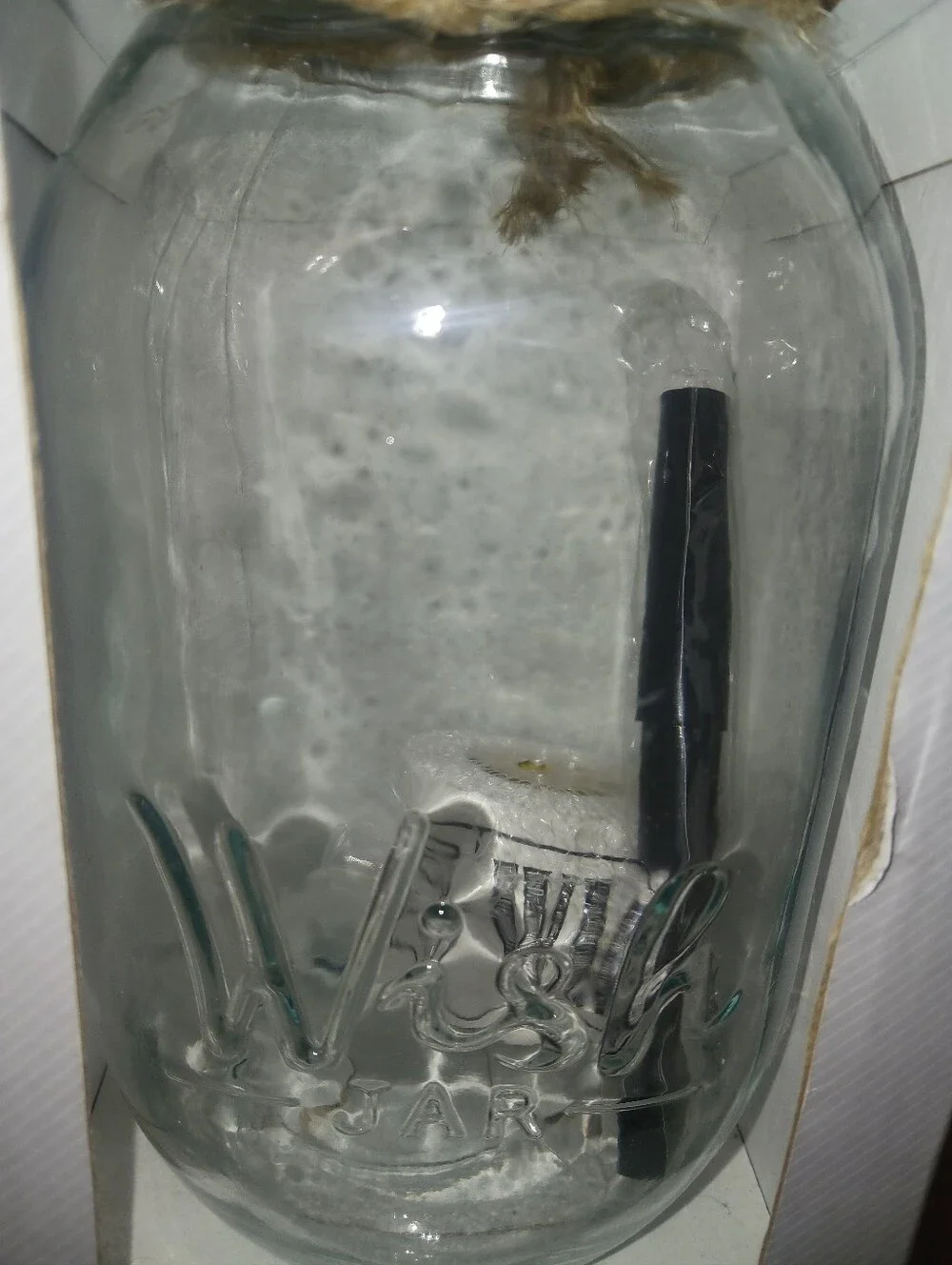 Wish Jar Message Mason Jar - Clear NEW IN BOX